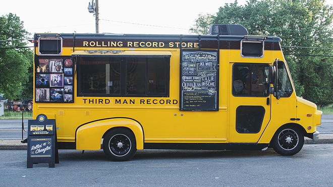 The Third Man Records' Rolling Record Truck.