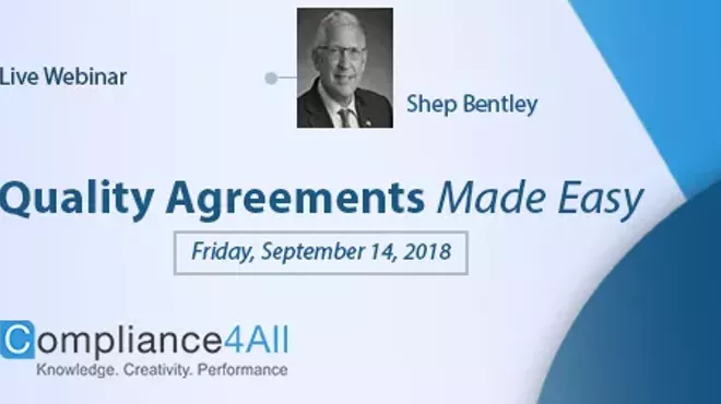 Image: Quality Agreements Made Easy (Advanced 2018)
