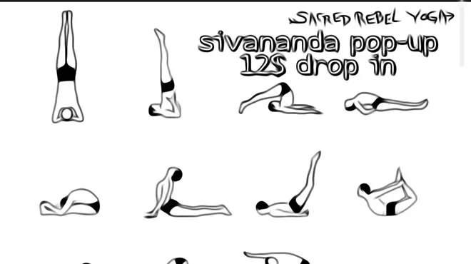 Image: Rise and Shine Sivananda Yoga Pop-up