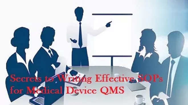 Image: Secrets to Writing Effective SOPs for Medical Device QMS