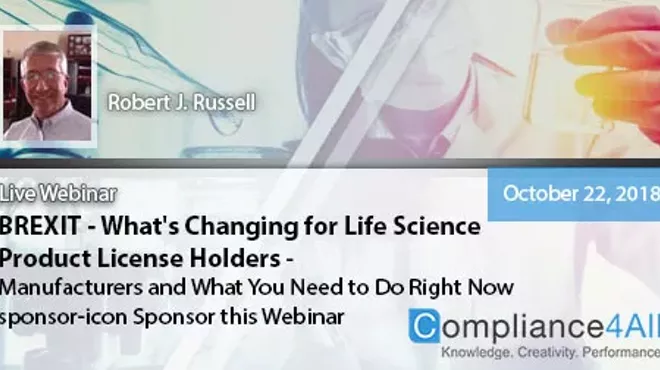 Image: What's Changing for Life Science Product License Holders (BREXIT)