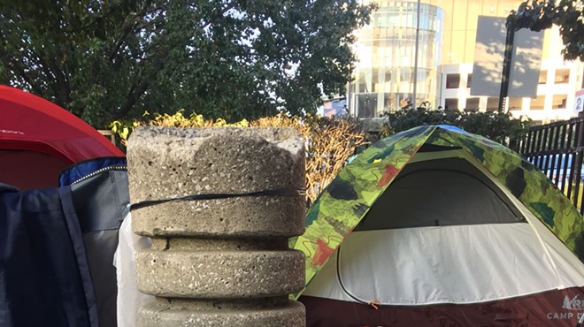 The People in Tents Near the Q Want You to Know They're Not Homeless, But Camping for Twenty One Pilots