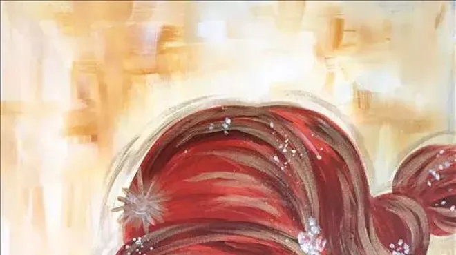 Image: Shake Your Flakes Painting