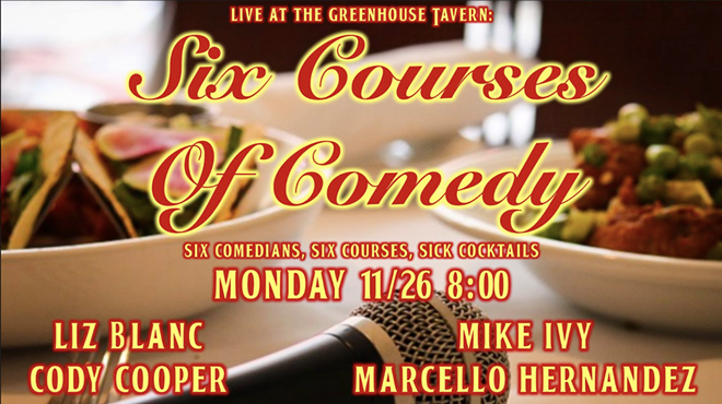 Six Courses of Comedy Dinner