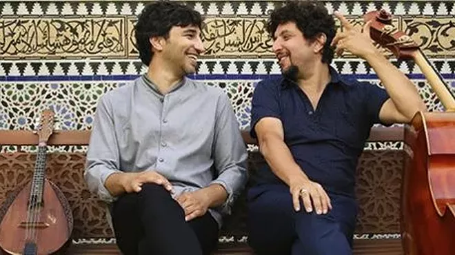 Image: Avi Avital with Omer Avital