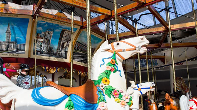 Image: Euclid Beach Park Grand Carousel Birthday Bash