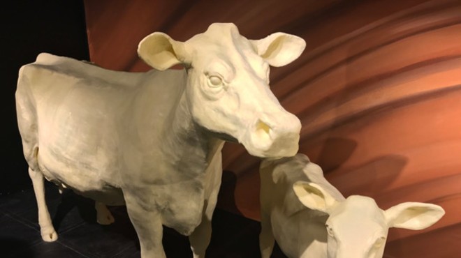 Another Year, Another Ohio State Fair, Another Giant Butter Cow Sculpture