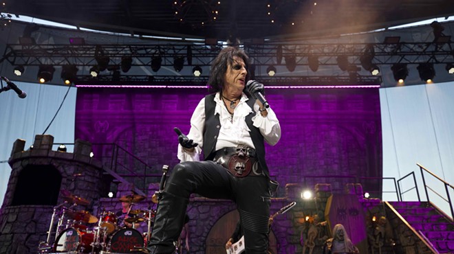 Alice Cooper Brings a Potent Mix of Shlock and Shock to Jacobs Pavilion at Nautica