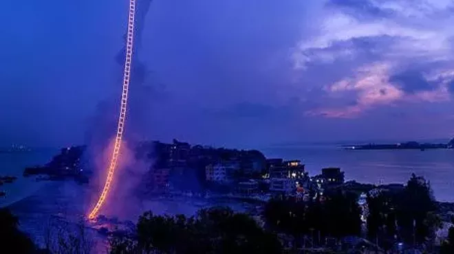 Image: Sky Ladder: The Art of Cai Guo-Qiang
