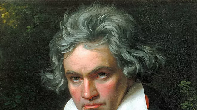 Image: Beethoven and Mozart