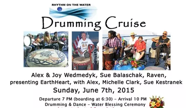 Image: Drumming Cruise Rhythm on the Water