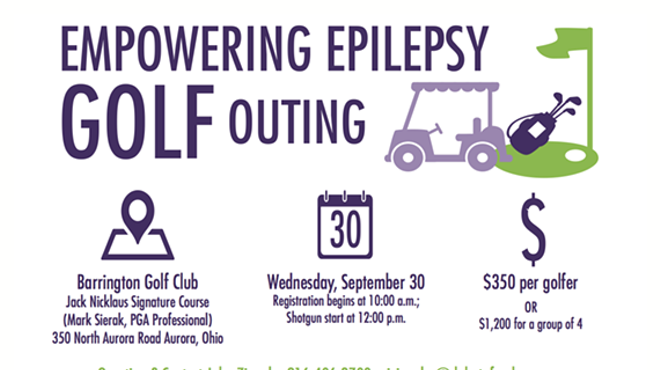 Image: Empowering Epilepsy Golf Outing