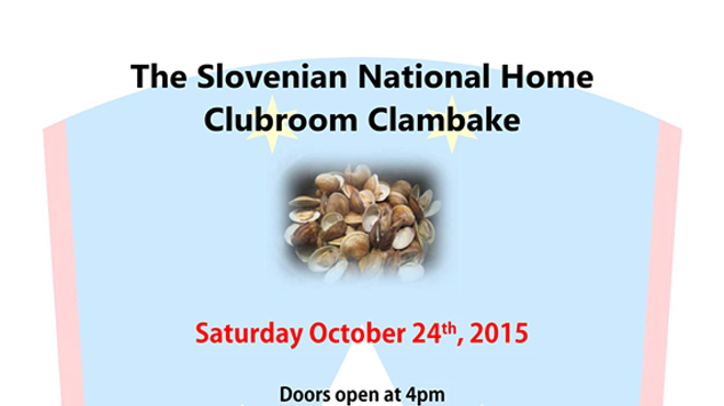 Image: Slovenian National Home Clubroom Clambake