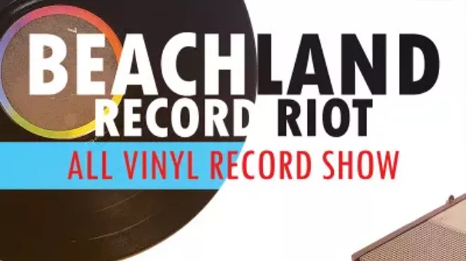 Image: Beach land Record Riot: All Vinyl Record Show
