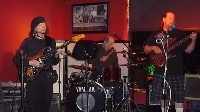 Image: Green, Dublo, and Little Band at Peppermill Halloween Party, Sat Oct 31