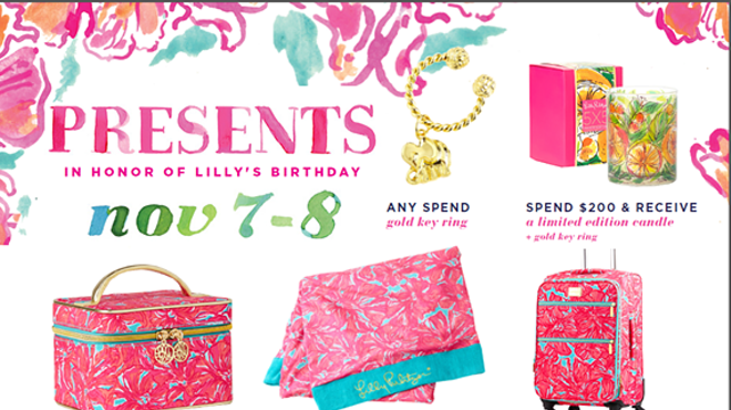 Image: Celebrate Lilly Pulitzer's Birthday with Deals!