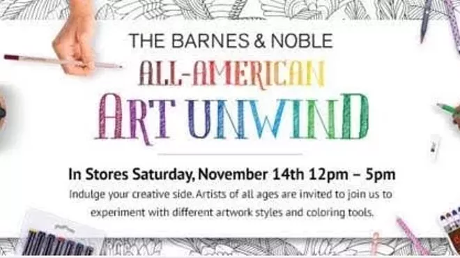 Image: Barnes & Noble All-American Art Unwind