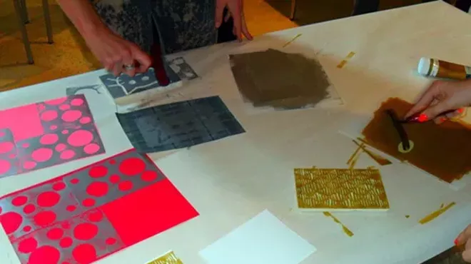 Image: Weekend Ink: Printmaking & Giftmaking