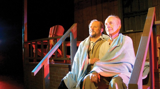 A Couple Old Friends Chew the Fat, and Their Loneliness, in 'Ages of the Moon' at Ensemble Theatre