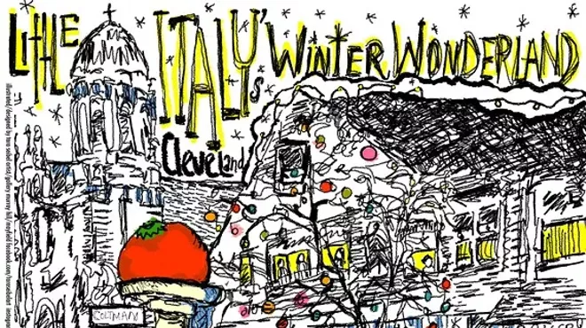 Image: Winter Wonderland Art Walk in Little Italy