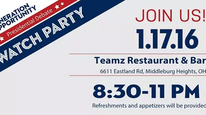 Image: Cleveland Debate Watch Party
