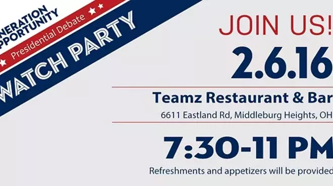 Image: Cleveland Debate Watch Party