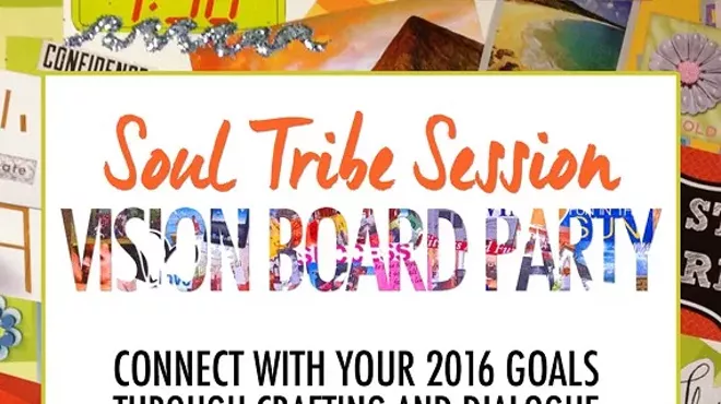 Image: Soul Tribe Session Vision Board Party