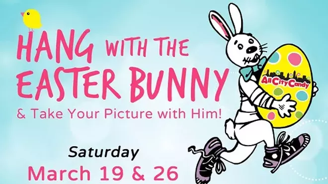 Image: Hang with the Easter Bunny at All City Candy