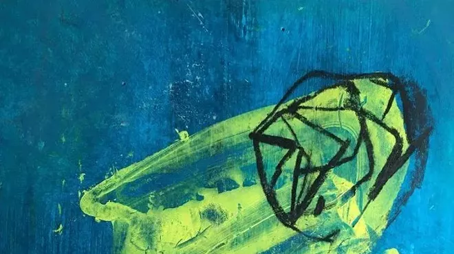 Image: Pushing Paint by Leslye Arian