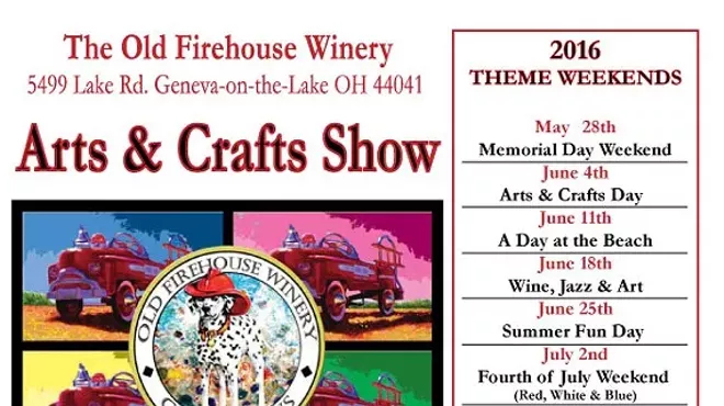 Image: Old Firehouse Winery Arts & Crafts Show - Theme: Wine, Jazz & Art