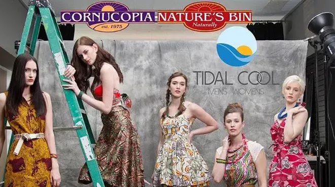 Image: Tidal Cool fashion show benefiting Nature's Bin / Cornucopia Inc