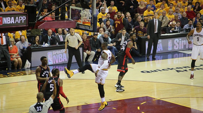 Cavs Dig First Half Hole, Raptors Don't Let Them Climb Out