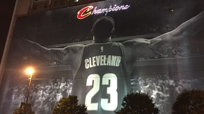 Sherwin Williams Announces LeBron Banner to Stay After Outrage From Cavs Fans