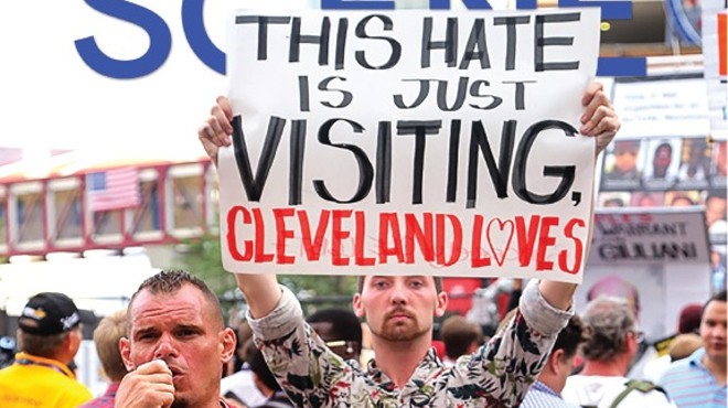 Navigating the Weirdness of the RNC Crowd in Downtown Cleveland