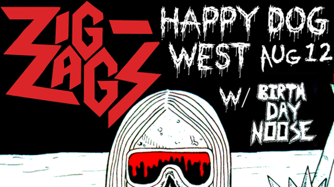 Image: Zig-Zags (In The Red Records) w/ Birthday Noose
