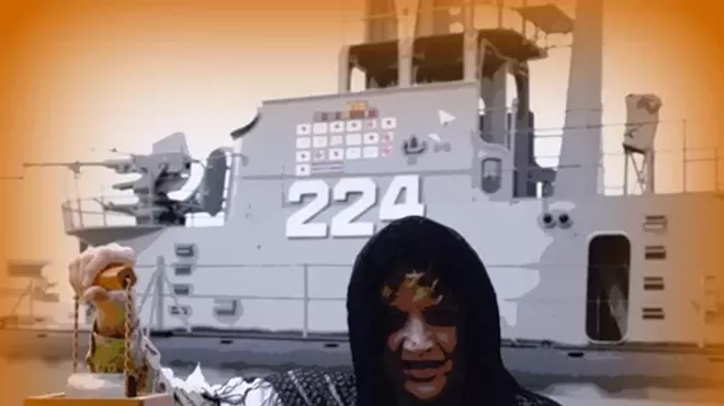 Image: Halloween on a Submarine