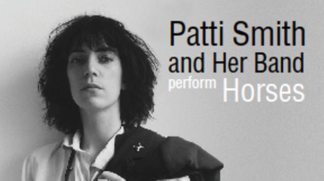 Patti Smith to Play 'Horses' Album in Its Entirety at State Theatre Show