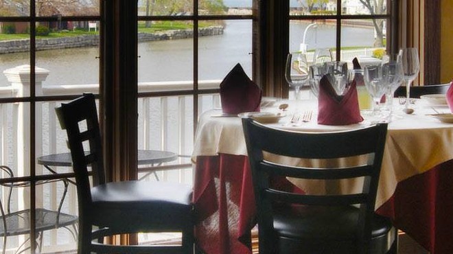 Chez Francois in Vermilion offers romance with a view.