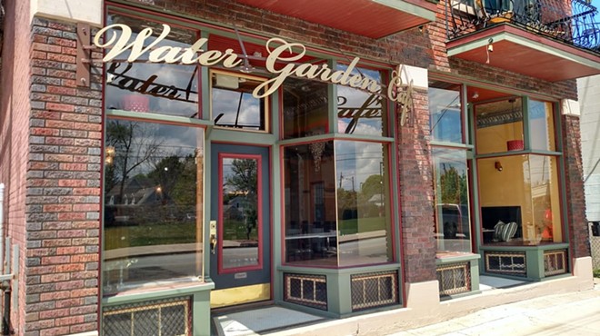 Now Open: Water Garden Cafe in Lorain Avenue Antiques District (3)
