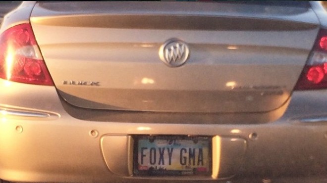 Somehow this Ohio plate slid by the approval committee.