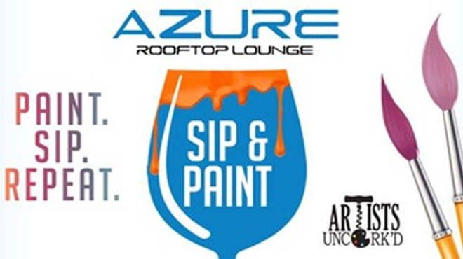 Sip & Paint at Azure Rooftop Lounge