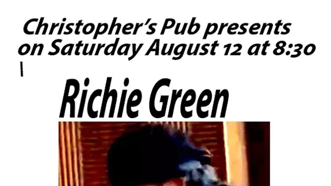 Image: Richie Green at Christopher's Pub