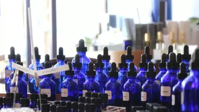 Image: Indigo Mix Your Own Scent Workshop