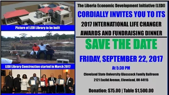Image: 2017 International Life Changer Award & Fundraiser Dinner