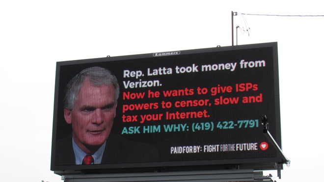 Net Neutrality Advocates Go After Western Ohio Congressman with New Billboard
