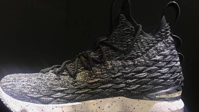 First Look at LeBron James' Dramatic New Signature Sneaker