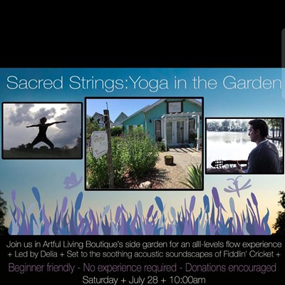 Sacred Strings: Yoga in the Garden