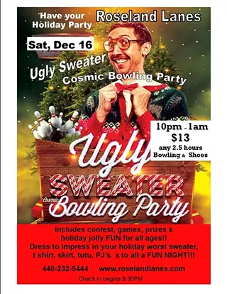 Image: Ugly Sweater Bowling Party