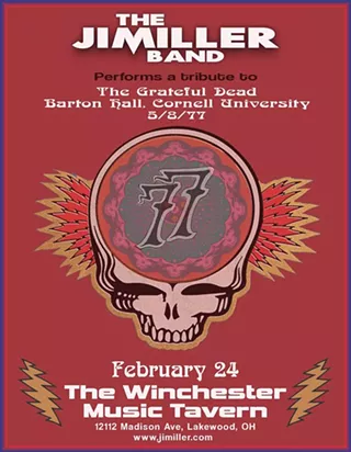 Image: JiMiller Band performs tribute to Grateful Dead, Cornell University 5/8/77