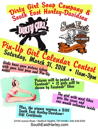 Image: Pin-Up Girl Calendar Contest